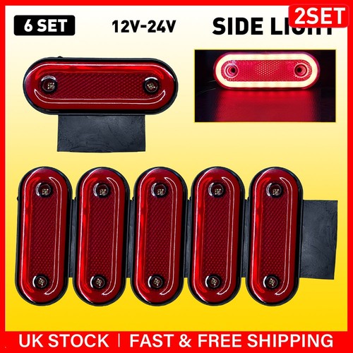 12x orange amber side - orange, led