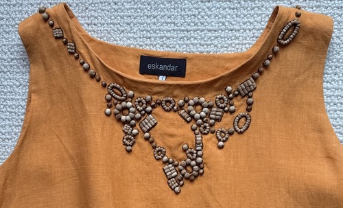 Stunning eskandar beaded linen - eskandar,