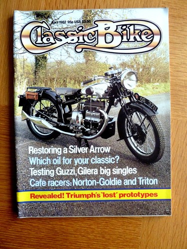 Classic bike magazine april - magazine,