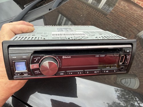 Alpine radio cde - cde, 133bt
