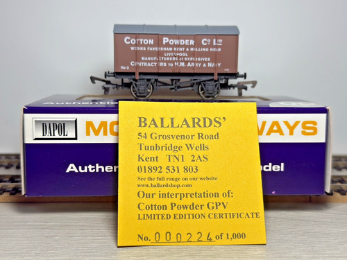 Dapol gunpowder van - dapol,