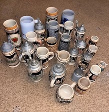 Selection of European Beer Steins - several lots