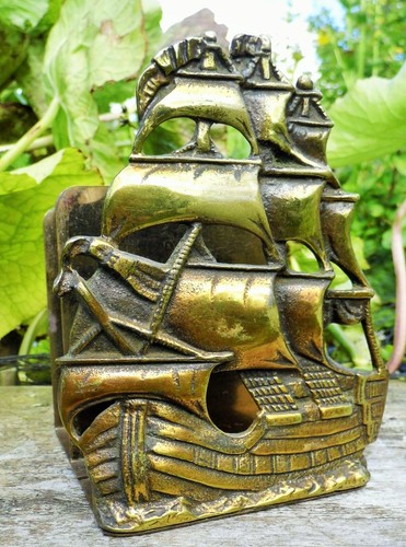 Letter rack galleon brass - rack,
