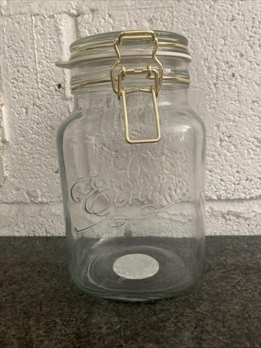 Large glass mason storage - glass,