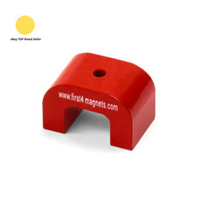 Small Red Alnico Horseshoe
