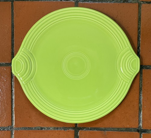 Vintage fiestaware cake - vintage,