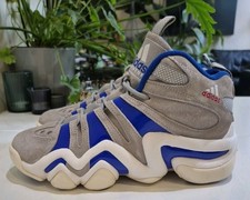 ADIDAS CRAZY 8 "L.A DODGERS" TRAINERS. MENS SIZE 7 UK. GREY/BLUE/WHT *2023*