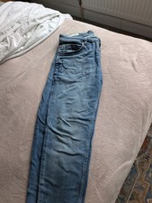 Zara Mens Blue Skinny Fit