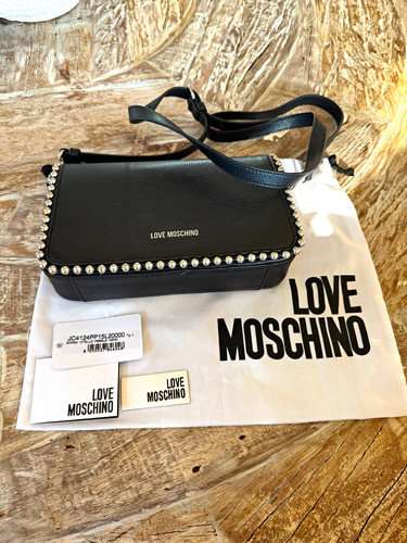 Love moschino black studded - love,