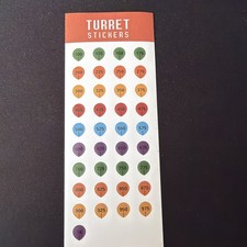 Rifle Scope Turret Sticker