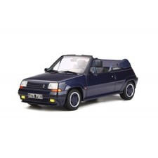OTTO Models OT280 UVI Renault 5 GT Turbo Cabriolet 1/18 Scale Model Car BLUE