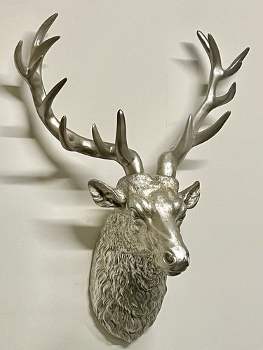 Large stag head - head, resin