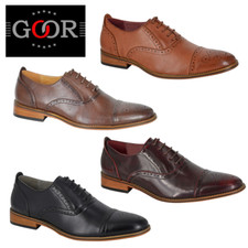 Mens Goor Capped Oxford Brogue