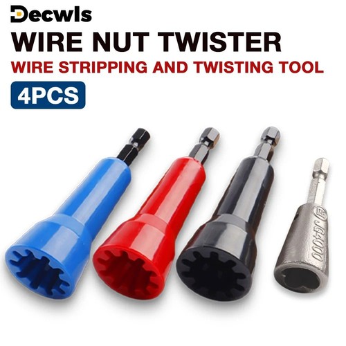 4pcs wire stripping twisting - 4pcs,