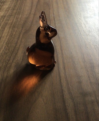 Wedgwood glass lilliput hare - wedgwood,