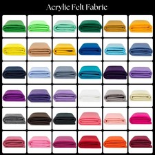 Acrylic Felt Fabric by Yard