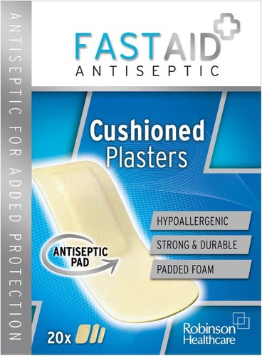 Fast aid antiseptic - fast, cushioned