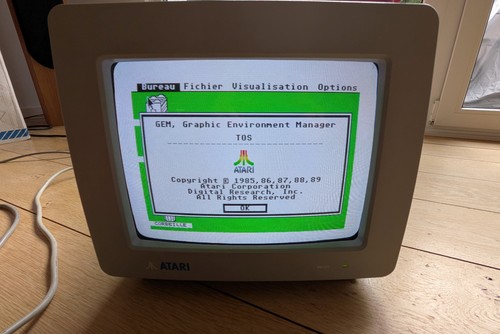 Atari sc1224 color - monitor,