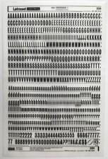 LETRASET Lettering 48pt