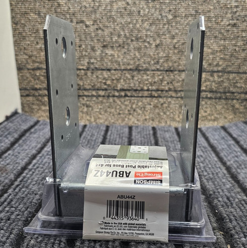 Simpson abu44z adjustable post - adjustable,