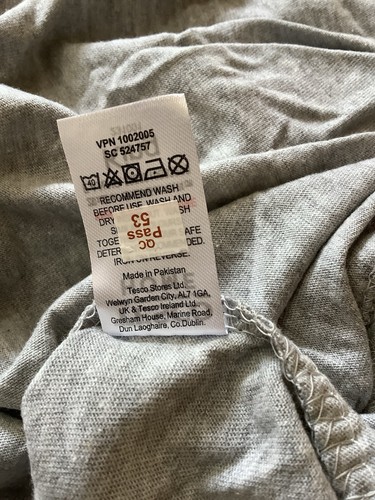 Tesco king size jersey - f&f,