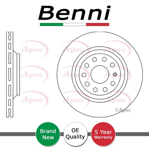 Brake disc rear benni fits - brake,