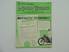 Vintage Jan 1957 Motorcycling
