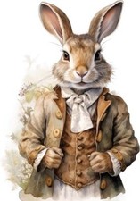 Colourful Peter Rabbit Wall