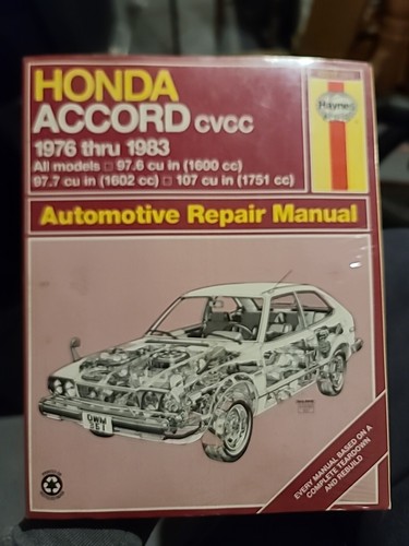 Haynes auto repair manual - haynes,
