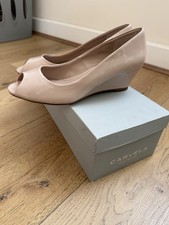Carvela Kim Nude Patent Wedge