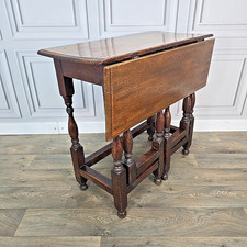Antique drop leaf - leaf, table