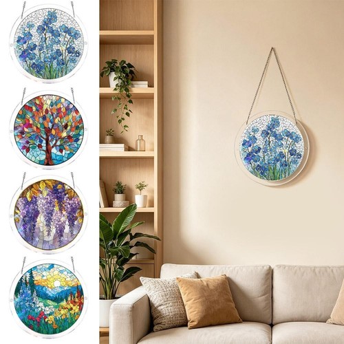 Acrylic puzzles suncatcher - acrylic,