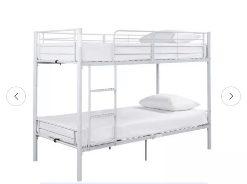 Oslo bunk bed silver - bunk,