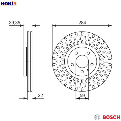 Brake disc 986 479 588 - brake, 0