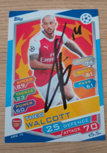 Genuine hand signed theo - hand,