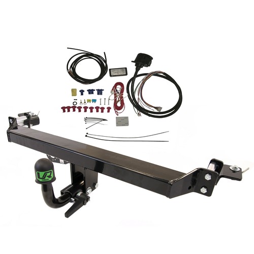 Horizontal detachable towbar - detachable, +