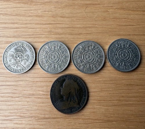 Vintage coins florin - uk,