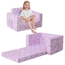 Toddler Couch, 2-in-1 Soft
