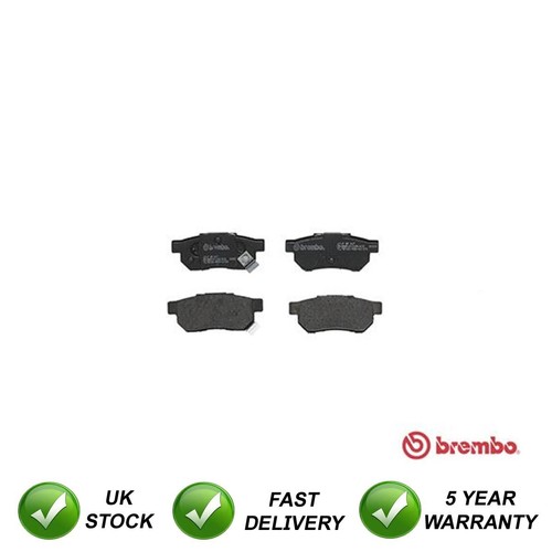 Brake pads set rear - sjr, fits