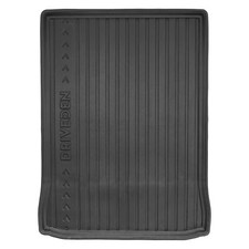 DriveDen Tailored Black Rubber Boot Liner Mat for BMW 5 Series Saloon G30 17-23