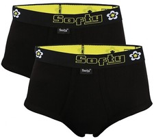 Men's Pack of 2 Briefs 100%