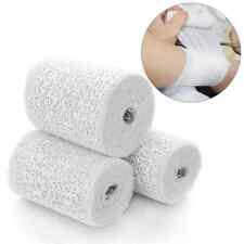 Medical White Plaster Muscle Bandage Cast Orthopedic Tape Cloth Gauze Emergency