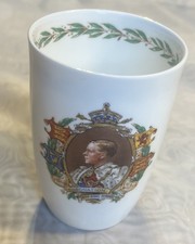 Royal Doulton Coronation Beaker. King Edward VIII. 12th of May 1937