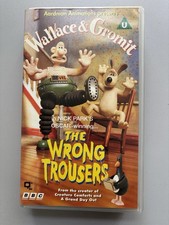 Wallace And Gromit - The Wrong Trousers - VHS Video Tape (MINT Condition) Sealed