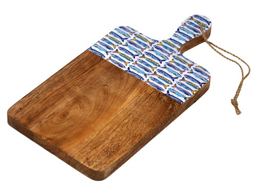Wooden serving board with - serving,