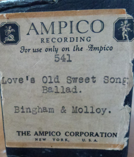 Ampico reproducing word - ampico,