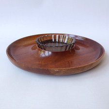 French wood & glass nibbles