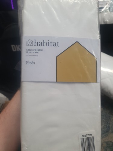 Habitat easy care flat sheet - care,