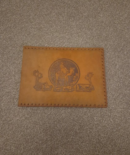 Vintage leather bound - leather, photo