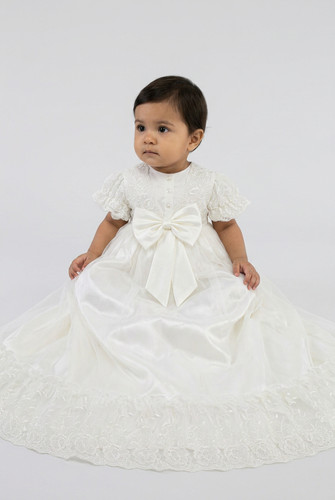 Baby girls ivory lace - girls,